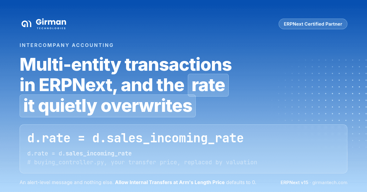 What Is Intercompany Accounting? How ERPNext Handles Multi-Entity Transactions and Consolidation