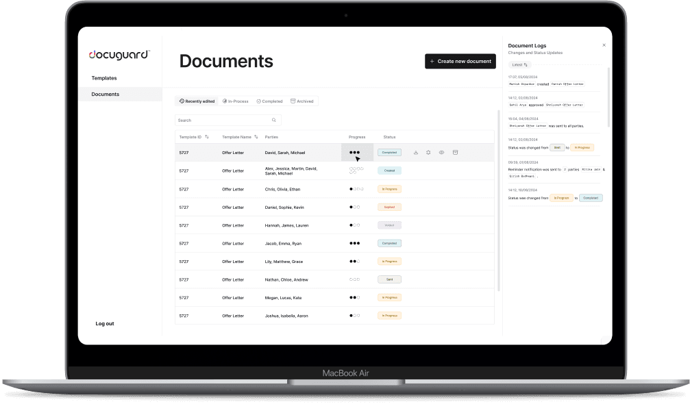 Docuguard: Streamlining Onboarding Documentation for Large Enterprises